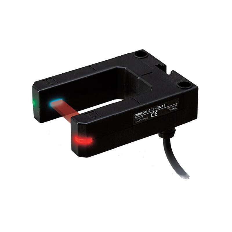 Omron slot type photoelectric sensor; E3Z-GN11B 2M OMS