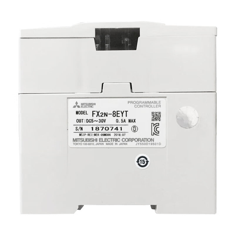 Mitsubishi Electric PLC, expansion unit, 8 outputs (transistor); FX2N-8EYT