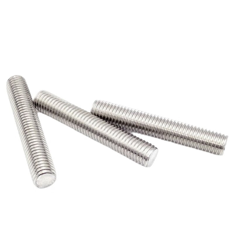 Deqi 304 Stainless Steel Threaded Rod, Stainless Steel Through-Thread Fully Threaded Screw Rod, M6*1 meter