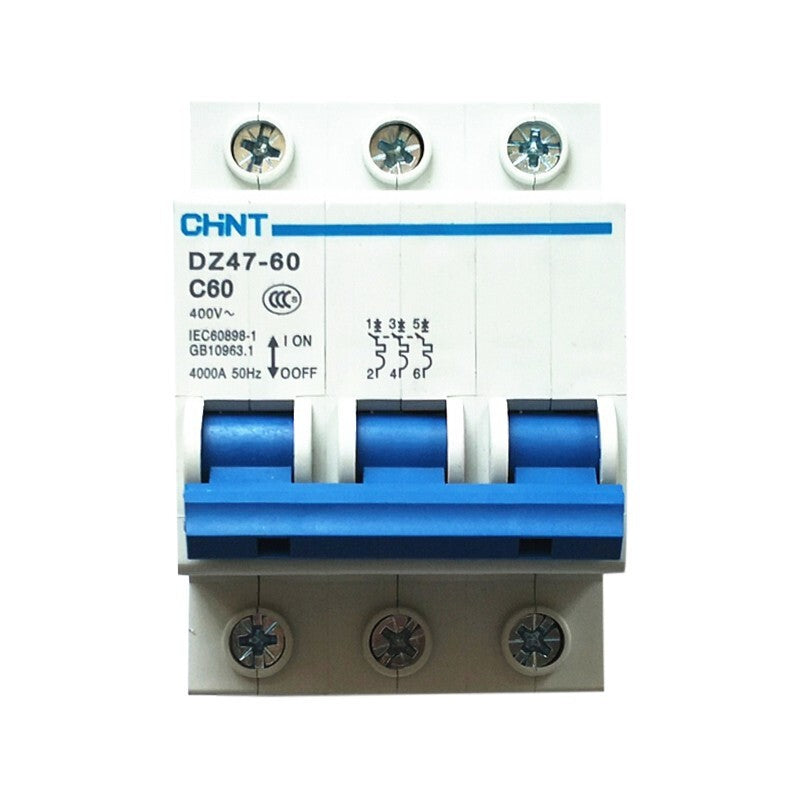 Chint (CHNT) DZ47-60 type 3P D40 small circuit breaker air switch circuit breaker protector 1