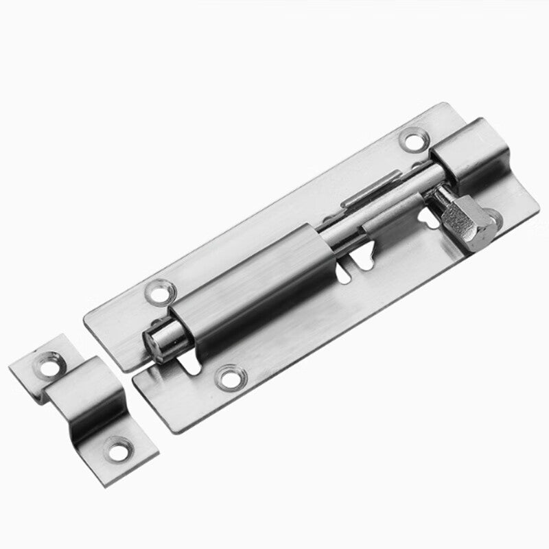 Yonghao Private Shop 304 Stainless Steel Mini Door Bolt, Louver Door Hook, Wooden Door Latch, Old-fashioned Lock, Small Square 2-inch, One Price