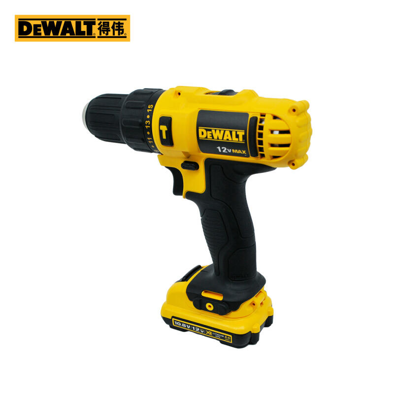 Dewalt 12V Cordless Impact Drill 10mm (2Pcs Bttries + Charger)