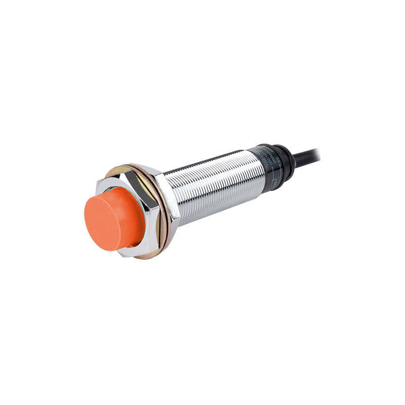 Autonics inductive cylindrical proximity switch 3-wire cable 2m detection distance 8mm PNP; PRL18-8DP2