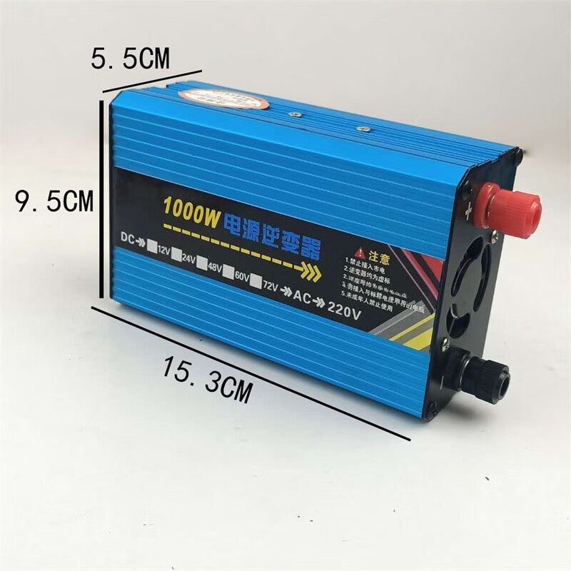 Ouhuayuan Multifunctional Car and Home Inverter, 500W 220V to 48V to 220V