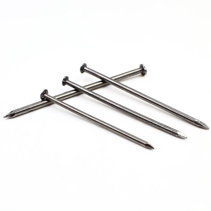 Taizhu high-strength cement nails, round carpenter nails, foreign nails. Unit: pack, 4 inches (10 cm long), about 22 nails (half a pound).