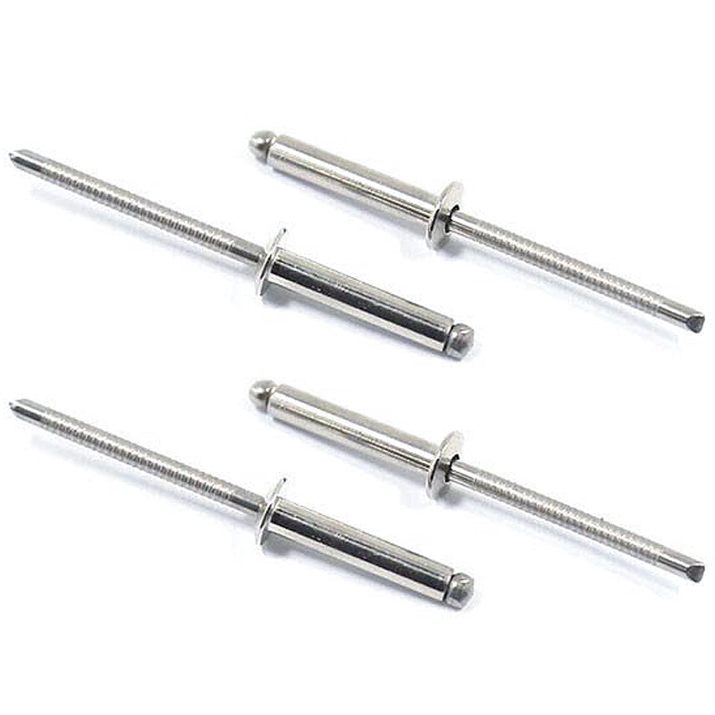Hester JG-655 National Standard 304 All Stainless Steel Open Countersunk Head Blind Rivet GB12617 Open Countersunk Head 5.0*13 (100 pieces/pack)
