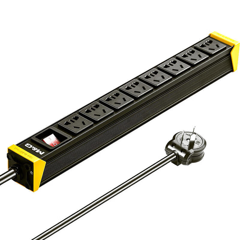 Breakthrough (M&G) PDU cabinet socket power strip power strip high-power power strip e-sports 8 holes 2 meters 1.5 square wire; 07TG200105