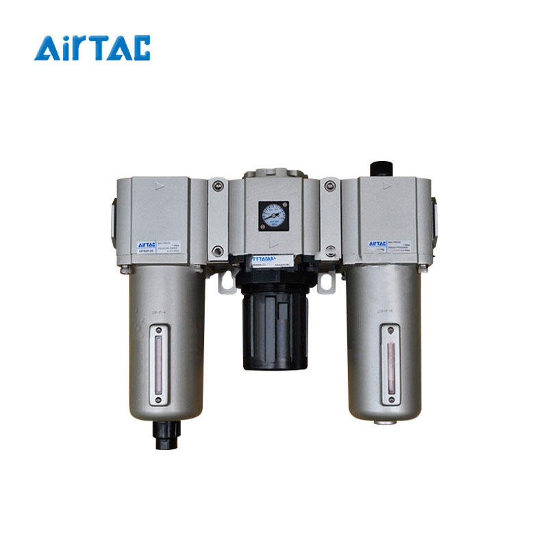 AirTAC air source treatment component, triple piece (attached table, with bracket); GC60020F1