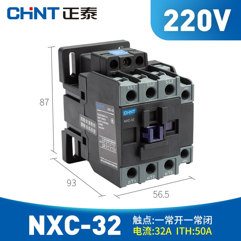 Chint NXC-32 220V AC Kunlun Series Contactor