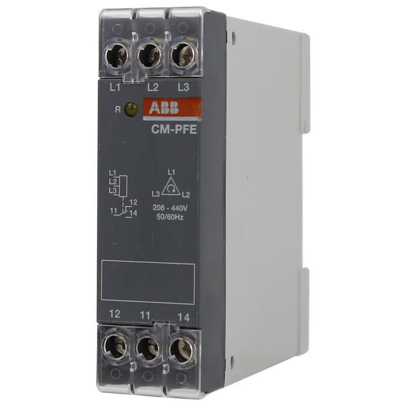 ABB CM-PFE Three-Phase Monitor, Phase Sequence 208-440VAC