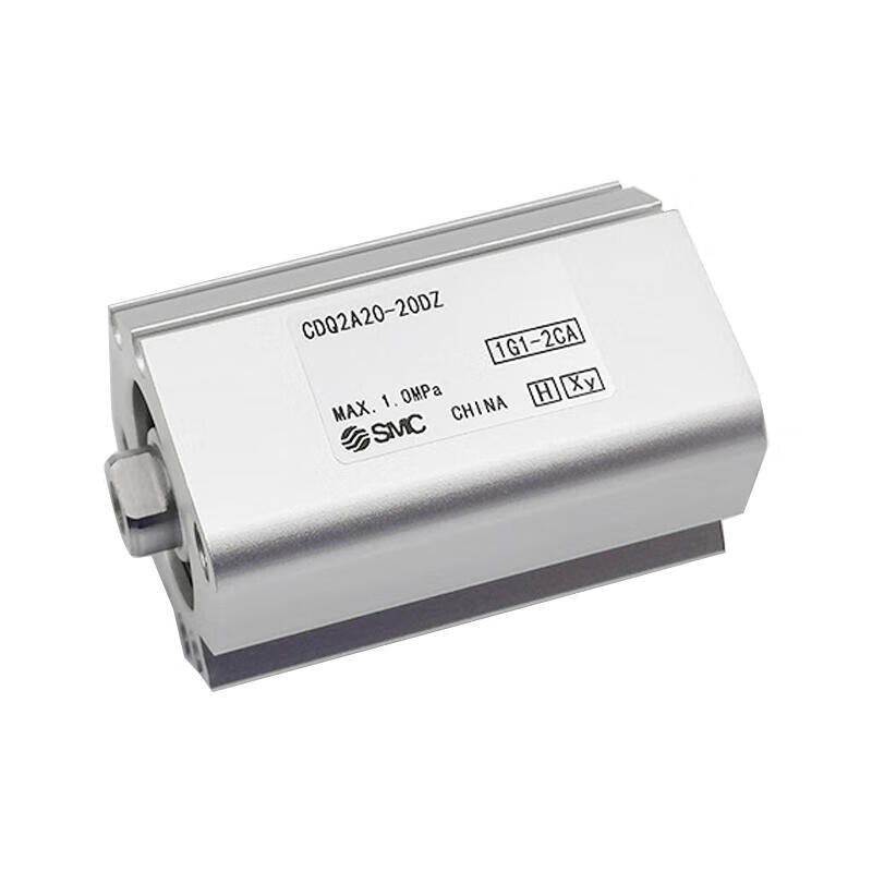 SMC thin cylinder, standard type: single rod double acting, built-in magnetic ring; CDQ2A20-20DZ