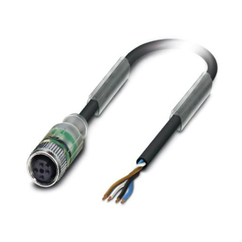 Phoenix sensor/actuator cable; SAC-4P- 3,0-PUR/M12FS-2L