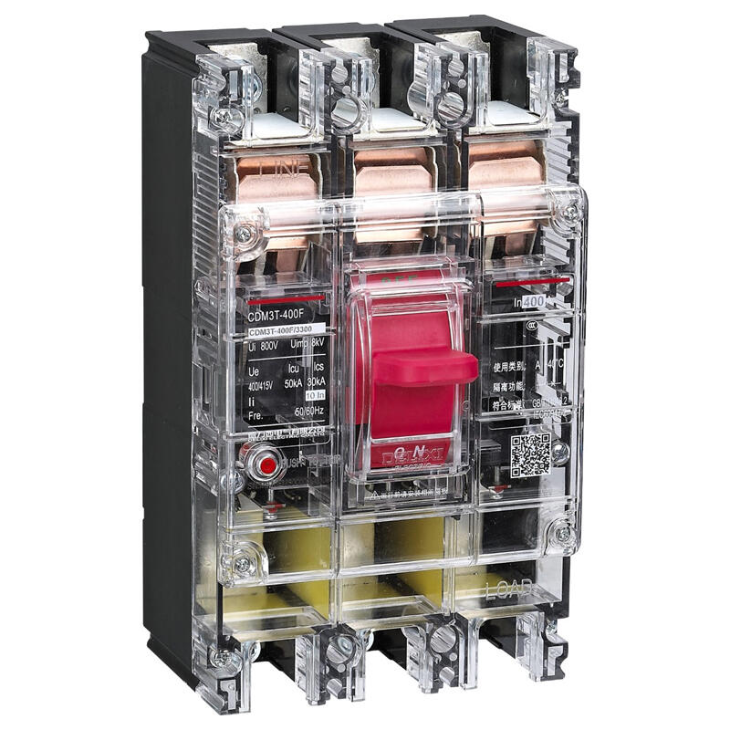 Delixi CDM3T-400F/3300 Series Plastic Case Circuit Breaker - 400A