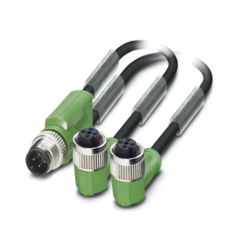 Phoenix sensor/actuator cable; SAC-3P-M12Y/2X1,0-140/M12FR