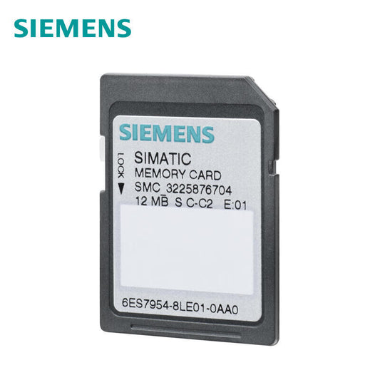 Siemens S7, memory card for S7-1x00CPU/SINAMICS, 3,3VFlash, 12MB; 6ES79548LE030AA0
