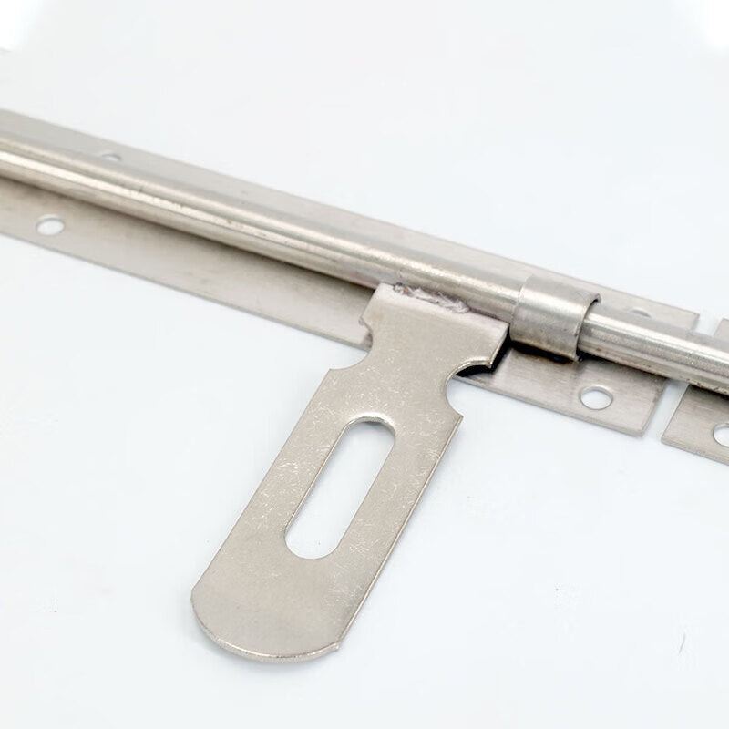 Deyu Crafts Stainless Steel Door Bolt Anti-theft Door Latch - One Price - 16-inch Silver