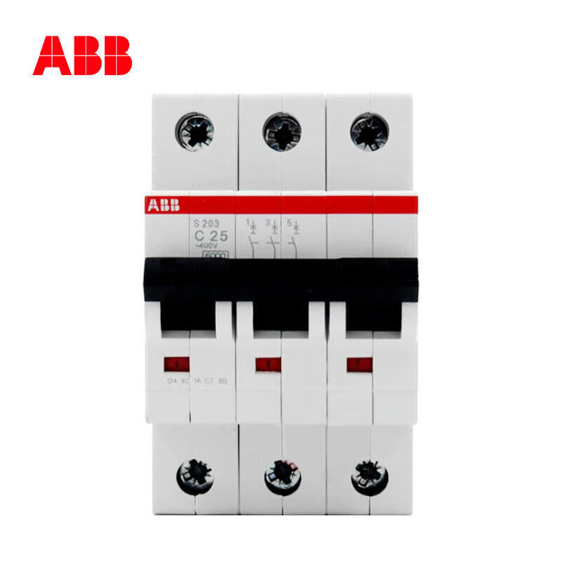 ABB S200 Series S203-C25 Miniature Circuit Breaker
