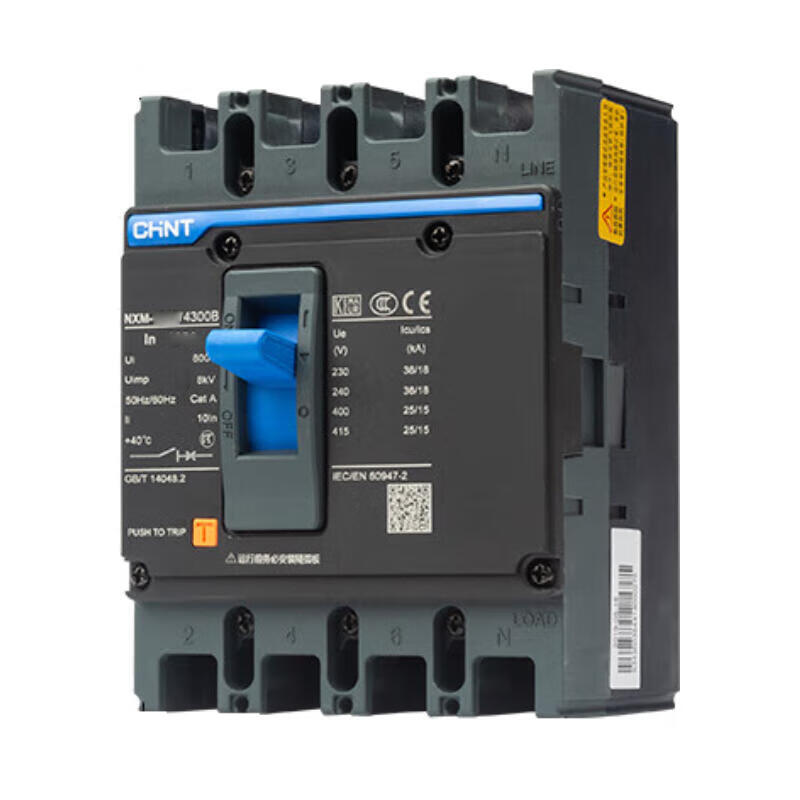 Chint Molded Case Circuit Breaker NXM-125S/4300B 80A