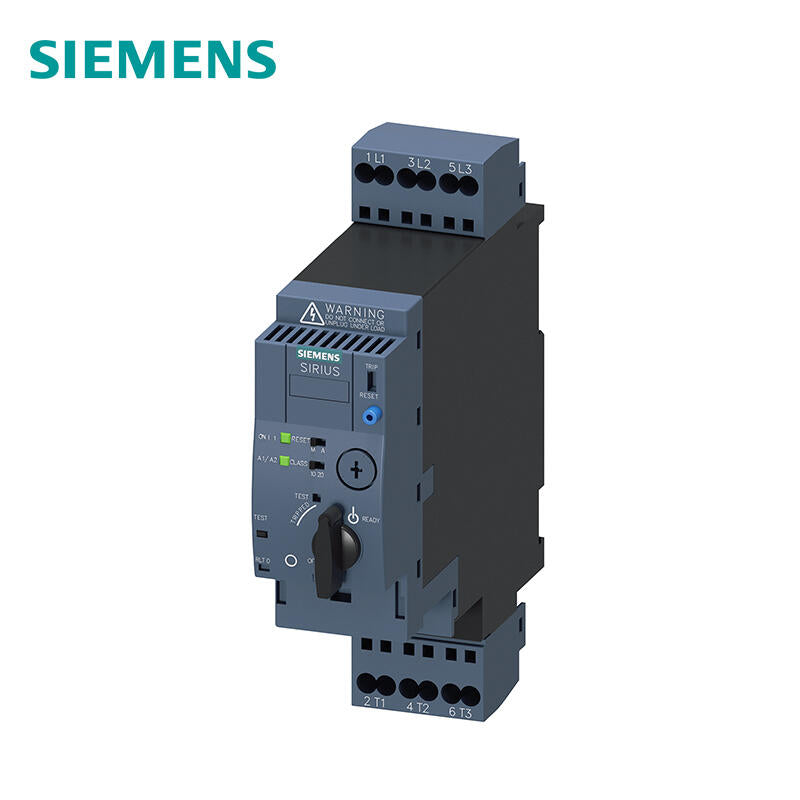 Siemens direct starter, 690V, AC/DC24V, 3-12A Main circuit interface: spring type interface Auxiliary circuit interface: pluggable, without terminal; 3RA61202DB34
