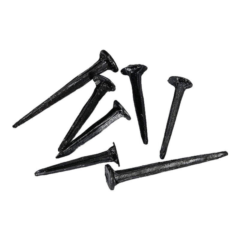 Winstein WSX218 Black Shoe Nails, Square Small Iron Nails, Shoe Repair Nails, 16mm (per kilogram), approximately 3500 pieces