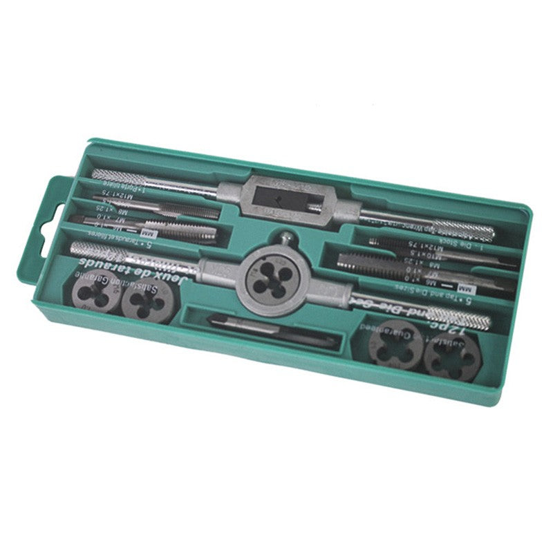 Paola 12-Piece Tap & Die Set