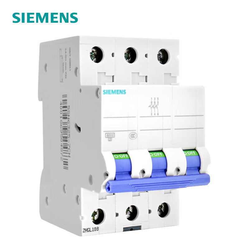Siemens 5SN6332-7CN C32 32A 3P 6KA Main Circuit Breaker