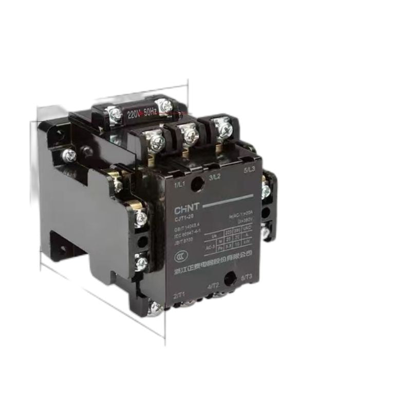 Chint AC Contactor CJT1-20 220V Silver Contact Copper