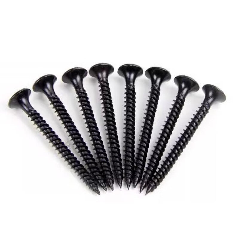 Deqi High-Strength Drywall Screws, Keel Self-Tapping Screws, Phosphated Flathead Phillips Screws M3.5*20 (1 jin pack)