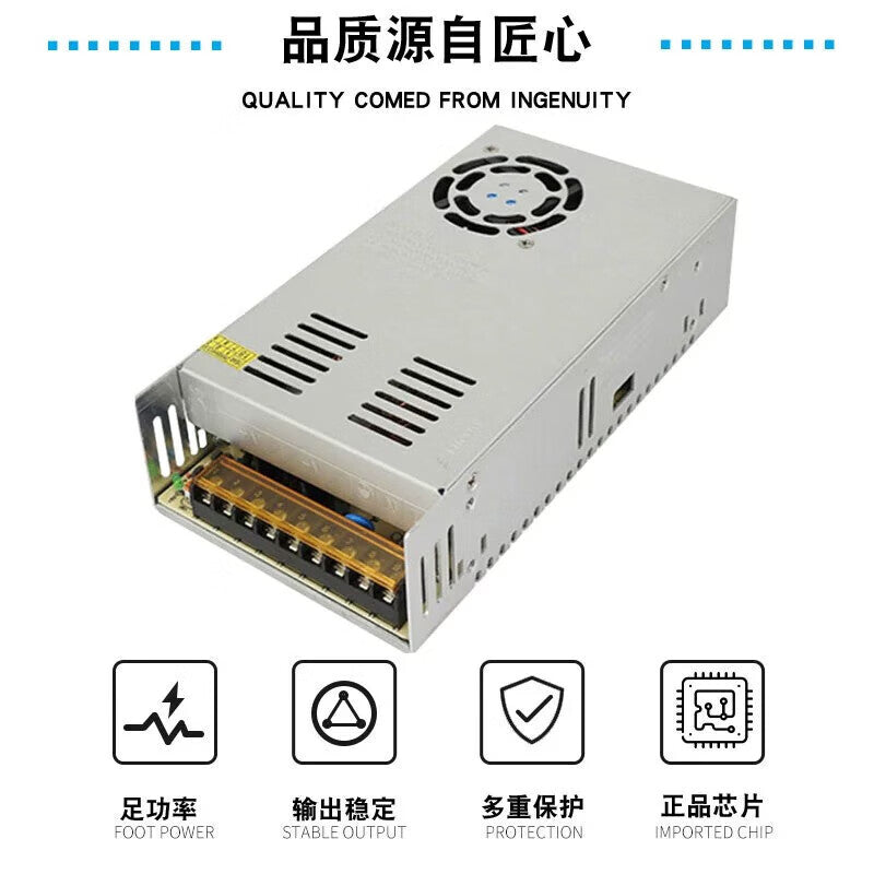 [12V 40A 500W] 220V to 5V 12V 24V DC LED Switching Power Supply 12V 30A 10A 20A Monitoring Light Box Power Transformer