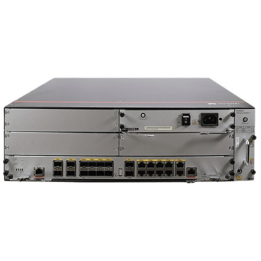 Huawei AR6300-S enterprise-class modular multi-service router with switching capacity of 640Gbps (4*SIC, 2*WSIC, 4*XSIC) with dual main control and dual power supply