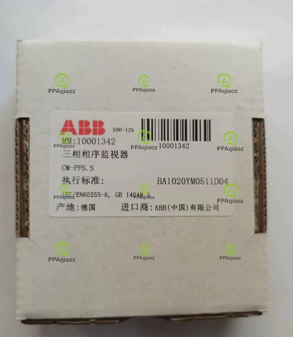 ABB CM-PFS.S 10001342 1SVR730824R9300 PHASE SEQUENCE MONITORING RELAY [1]