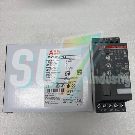 ABB PSR6-600-70 1SFA896104R7000 soft starter# 1pcs    In Box [1]