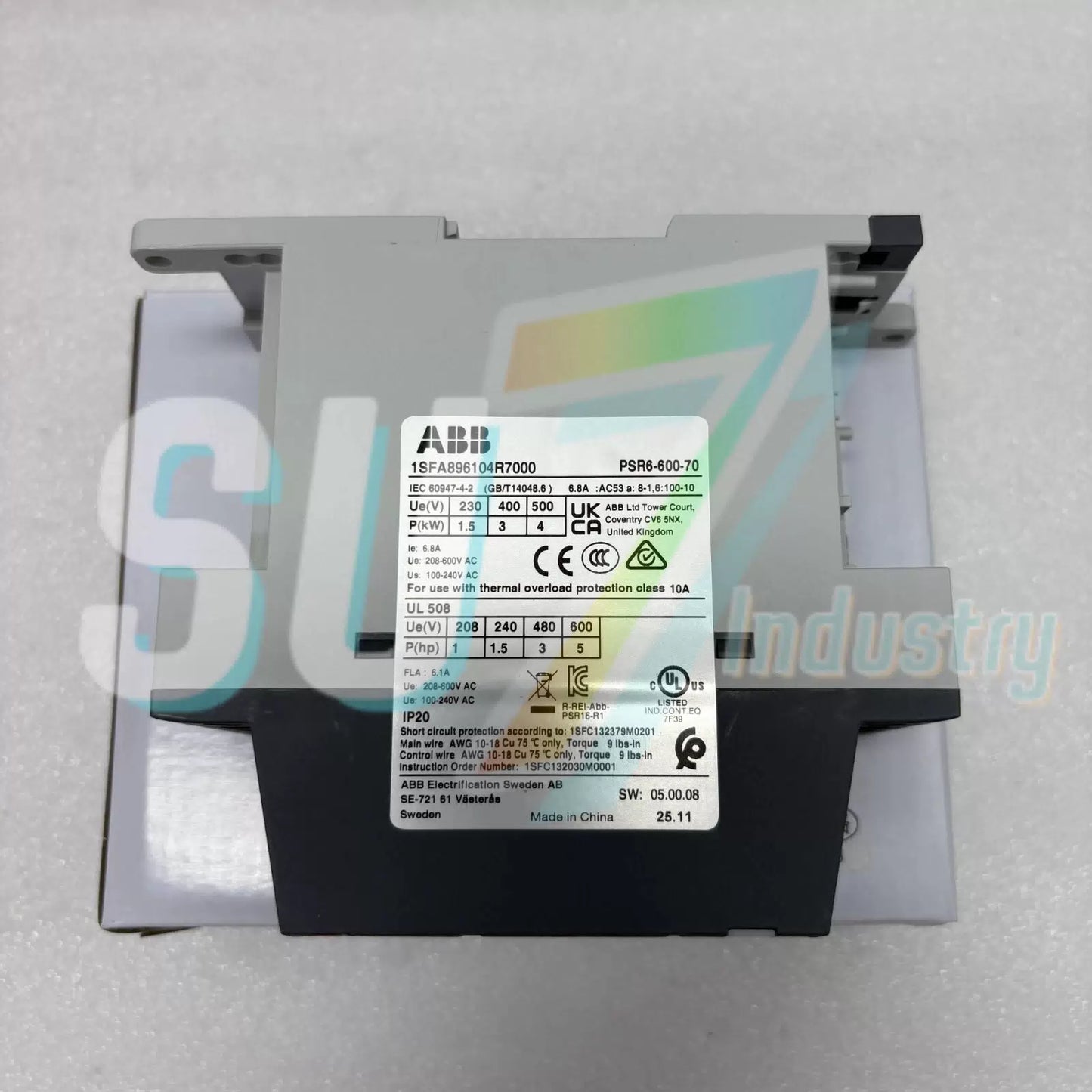 ABB PSR6-600-70 1SFA896104R7000 soft starter# 1pcs    In Box [2]