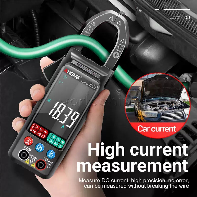 ANENG ST212 Pro Digital Clamp Meter 6000 Counts Voltage Current NCV Multimeter [6]