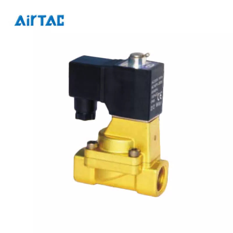 AirTAC 2-port 2-position pilot solenoid valve; 2KW25025E - industrial valve with reliable performance [1]