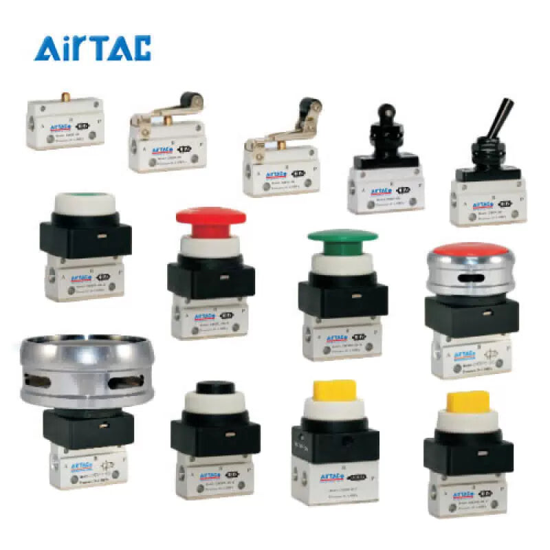 AirTAC Double-acting selector manual valve (1/8); CM3HD06G [1]