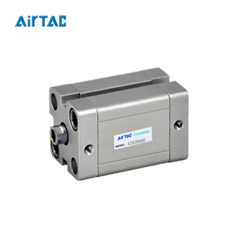 AirTAC compact cylinder, double acting, piston rod external thread, with magnet ring; ACE125X100SB [1]