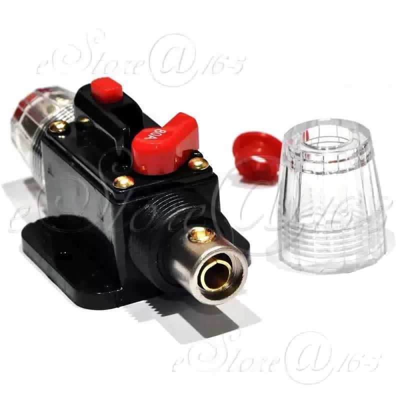 Automatic Air Switch Car Audio Circuit Breaker 12V 80A Fuse Overload Protector [11]