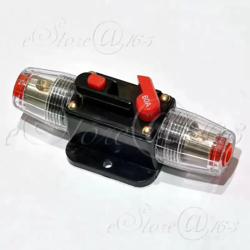 Automatic Air Switch Car Audio Circuit Breaker 12V 80A Fuse Overload Protector [14]