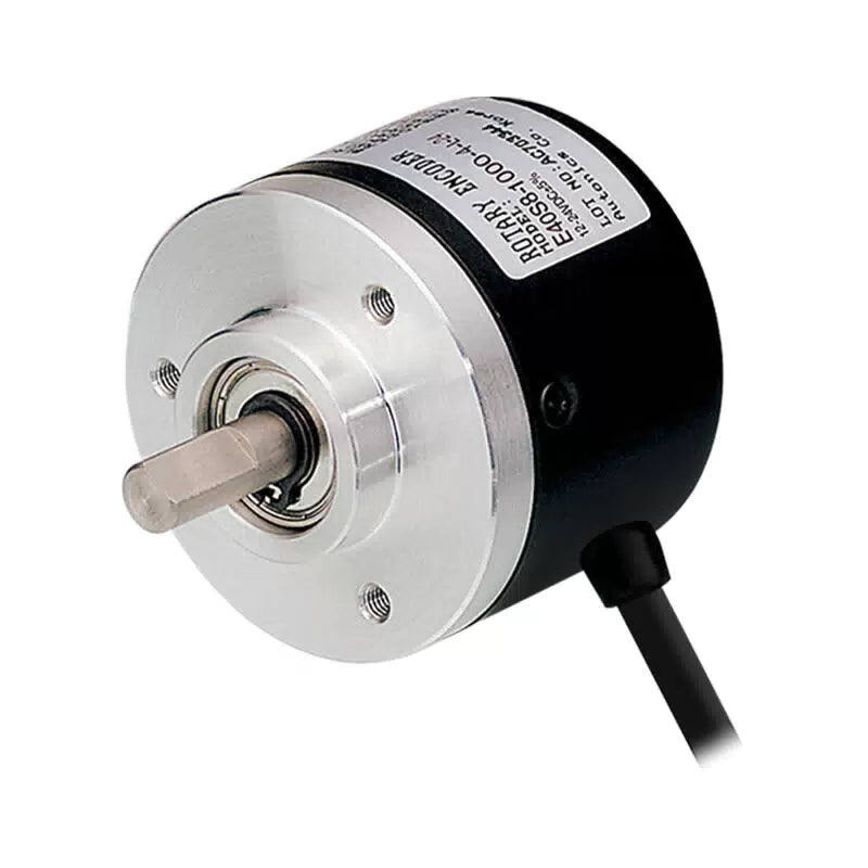 Autonics shaft type incremental rotary encoder 45P/R push-pull output DC12-24V cable 2m outer diameter φ40mm shaft diameter φ8mm; E40S8-45-3-T-24 [1]