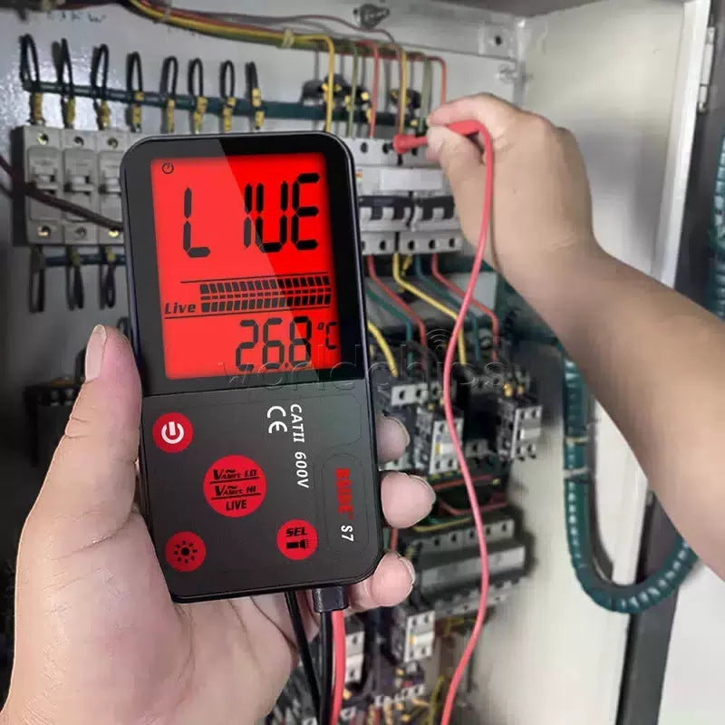 BSIDE ADMS7 Digital Backlight Multimeter DC/AC 600V Voltage Detector 6000Counts [7]