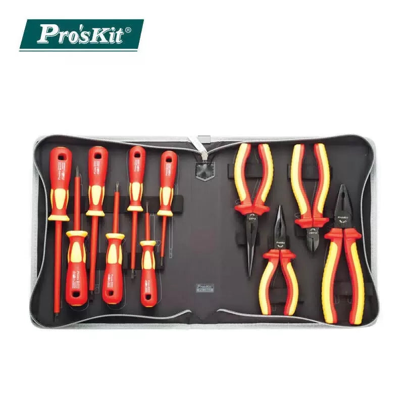 Baogong VDE1000V high voltage insulation tool set (12 pieces) [1]