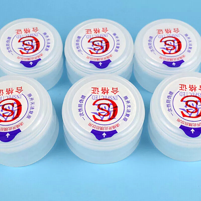 Bingyu Disposable Water Bottle Lid Sealing Cap, Smart Water Dispenser Purified Water Bottle Sealing Cap, 6.8g White (100 pieces) BYT-348 [5]