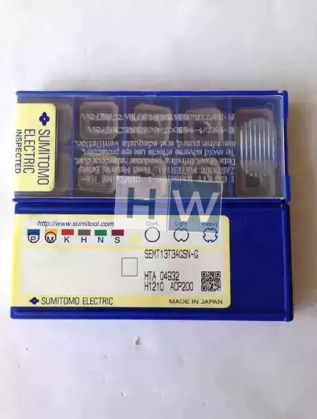 Box/10PCS Sumitomo CNC Milling Insert SEMT13T3AGSN-G ACP200 [4]