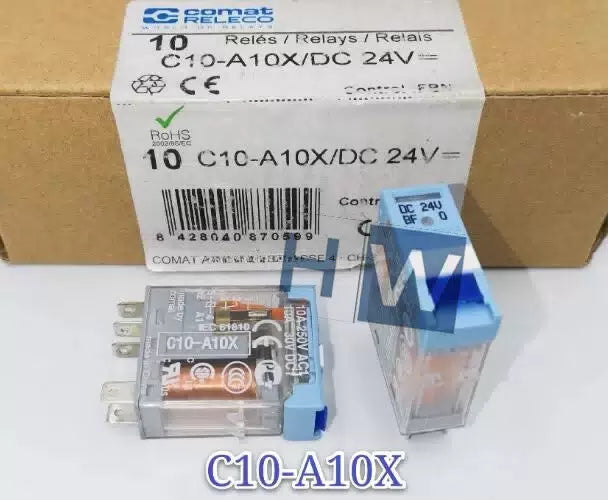 Box/10Pcs C10-A10X DC24V RELECO Small Power Relay [2]