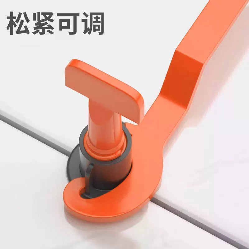 Cast Solid Ceramic Tile Leveling Tool, Floor Tile Positioning Tool, 50-Pack [Includes 1.5-2.0-2.5 Phillips Clips] [5]