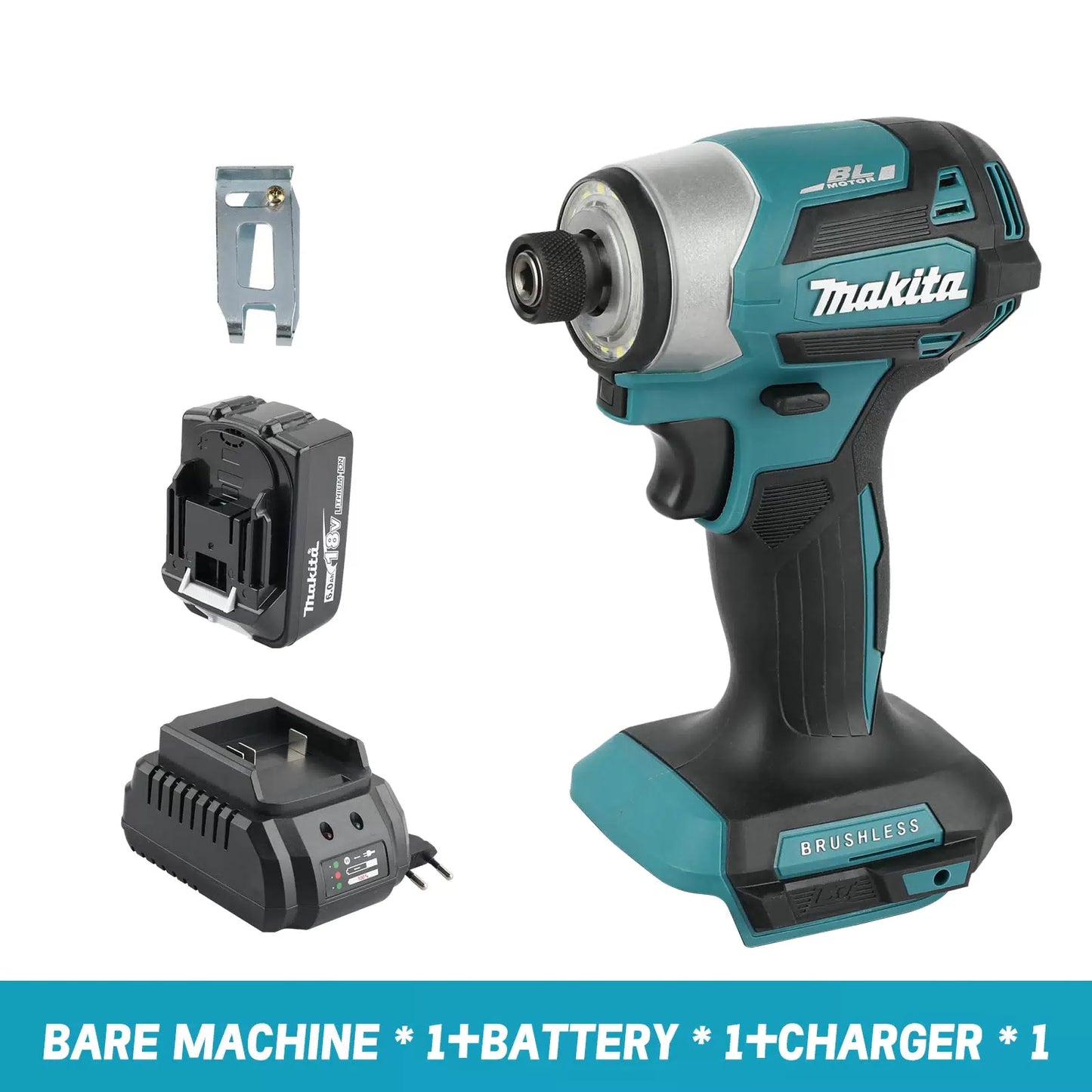 Charge Kit-Makita DTD173 blue Brushless Drilling Power Tool, Suitable for Home Decoration and DIY [7]