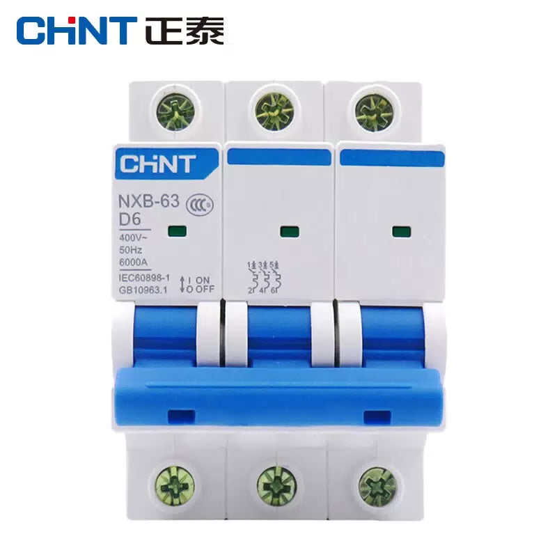 Chint NXB-63-3P-D6 Upgraded Circuit Breaker Air Switch [1]