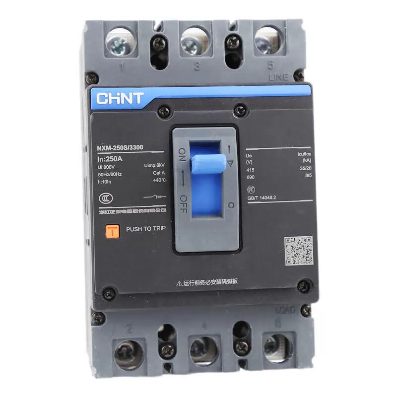 Chint NXM-250S Molded Case Circuit Breaker 225A AC230V [1]