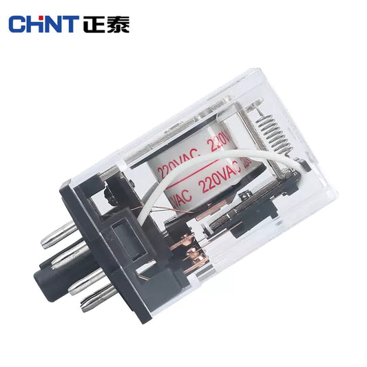 Chint (CHNT) JTX-2C-DC24V small intermediate relay electromagnetic relay round 8-pin DC24V [1]